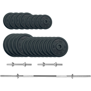 Набор штанга + гантели металлические Newt Gym Set-H Home 67 кг (NE-M-H-SET-67)