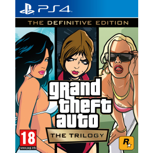 Игра GTA Trilogy для PS4 (Blu-ray диск, Russian subtitles) лучшая модель в Черкассах