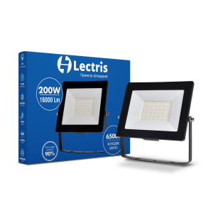 Світлодіодний прожектор Lectris 200W 16000Лм 6500K 185-265V IP65 1-LC-3007