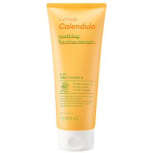 Пінка для вмивання Missha Su:nhada Calendula Soothing Cleansing Foam з календулою 200 мл (8809643538084) в Черкасах