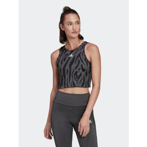 Спортивный топ Adidas W Anml Crop HA1190 XS Grefiv (4065423615312) надежный