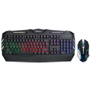 Комплект REAL-EL Gaming 9500 Kit Backlit, black в Черкассах