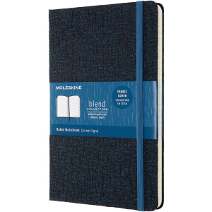 Нотатник Moleskine Blend 13 х 21 см 240 сторінок у лінійку Синя Канва (8053853603685) рейтинг