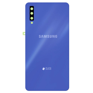 Задняя крышка для Samsung A750 (A7 2018) Blue, GH82-18103B Service Original лучшая модель в Черкассах