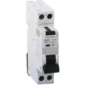 Дифференциальный автомат ONESTO 1п+N 32А 30mA тип AC/A RCBO (KRCS2) (6990150243003) лучшая модель в Черкассах