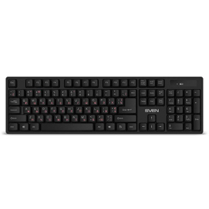 Клавиатура Sven KB-C2100W Black USB UAH ТОП в Черкассах