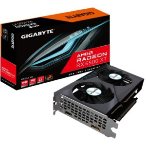 Видеокарта GIGABYTE Radeon RX 6500 XT 4Gb EAGLE (GV-R65XTEAGLE-4GD) лучшая модель в Черкассах