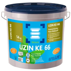 Клей UZIN KE 66 для вінілових покриттів та ПВХ покриттів 14 кг. ТОП в Черкасах