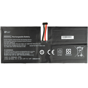 Аккумулятор PowerPlant для ноутбуков HP Envy Spectre XT 13-2120TU (HD04XL) (14.8V/3200mAh/4Cells) (NB461363)