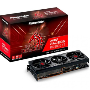 Відеокарта PowerColor Radeon RX 6800 XT Red Dragon, 16 GB (AXRX 6800XT 16GBD6-3DHR/OC)