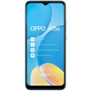 купить Мобильный телефон Oppo A15s 4/64GB Mystery Blue (OFCPH2179_BLUE_4/64)