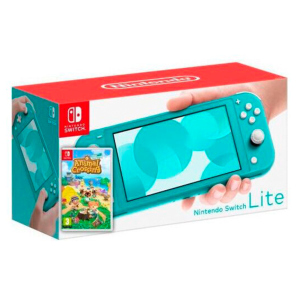 Портативна ігрова приставка Nintendo Switch Lite (Turquoise) + Гра Animal Crossing: New Horizons (російська версія) [60478] ТОП в Черкасах