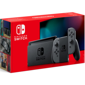 Портативна ігрова приставка Nintendo Switch V2 (HAC-001-01) with Gray Joy Con [41782] ТОП в Черкасах