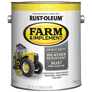 Емаль для техніки по металу Rust Oleum жовта (John Deere), банку 3,78 л (арт.7443402) рейтинг