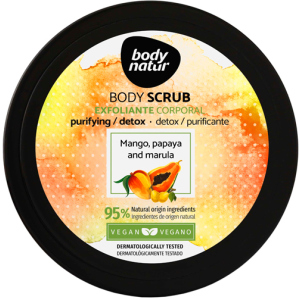 Скраб для тіла Body Natur Body scrub Mango Papaya and Marula 200 мл (8414719408101) в Черкасах