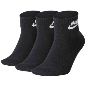 Набір шкарпеток Nike U Nk NSW Evry Essential Ankle 3Pr SK0110-010 S (34–38) 3 пари Чорний (193145890510) в Черкасах