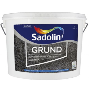 Грунт дисперсионный SADOLIN GRUND для впитывающих поверхностей белый (база ВW) 10л ТОП в Черкассах