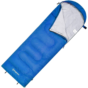 Спальний мішок KingCamp Oasis 250XL Left Blue (KS3222_BLUE_L) краща модель в Черкасах