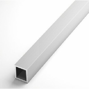 Труба алюмінієва квадратна Segreto анодована срібло 50х50х3 мм 1м (уп.,10шт) в Черкасах