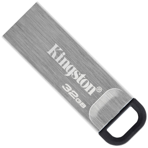 Kingston DataTraveler Kyson 32GB USB 3.2 Silver/Black (DTKN/32GB) краща модель в Черкасах