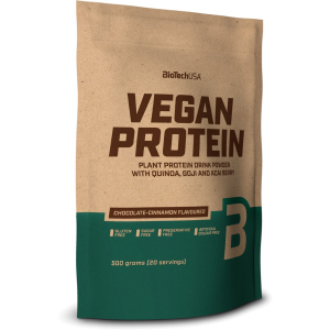 Протеин Biotech Vegan Protein 500 г Орех (5999076234820) ТОП в Черкассах