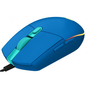 Мышь Logitech G102 Lightsync USB Blue (910-005801) лучшая модель в Черкассах