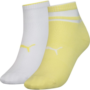 Набор носков Puma Short Sock Structure 2p Women 103002001-013 39-42 р 2 пары Жёлтый/Белый (8718824798981) в Черкассах