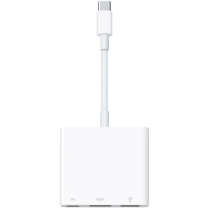 Багатопортовий цифровий Apple AV-адаптер USB-C (MUF82ZM/A) ТОП в Черкасах