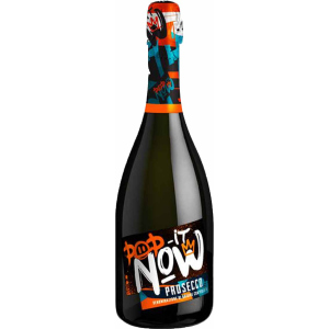 Вино игристое Pop It Now Prosecco Brut DOC Veneto белое брют 0.75 л 10.5% (8003625014089) лучшая модель в Черкассах