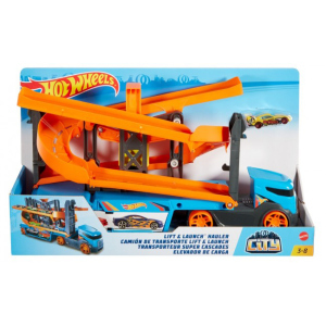 Грузовик-транспортер Hot Wheels Крутой спуск (GNM62) лучшая модель в Черкассах