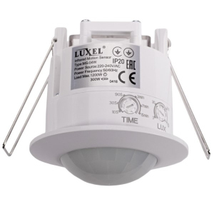 Датчик руху LUXEL 0.5W IP20 (MS-04W) краща модель в Черкасах