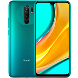 Мобільний телефон Xiaomi Redmi 9 4/64GB Ocean Green (Global ROM + OTA) ТОП в Черкасах