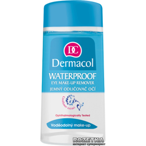 Двухфазное средство Dermacol Waterproof для снятия водостойкого макияжа с глаз 120 мл (8595003105248) ТОП в Черкассах