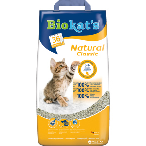 Наполнитель для кошачьего туалета Biokats Natural Бентонитовый комкующий 10 кг (10 л)(4002064614642/4002064617121) в Черкассах