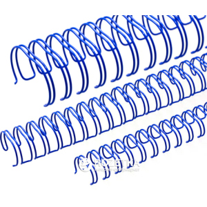 Металеві пружини Agent A4 d 14.3 мм 3:1 100 шт Сині (8888821195301) в Черкасах