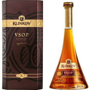 Бренди Klinkov VSOP 0.5 л в коробке 5 лет выдержки 40% (4820073560173) ТОП в Черкассах