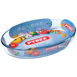 Форма овальная Pyrex для выпекания 39х27 см (347B000) ТОП в Черкассах