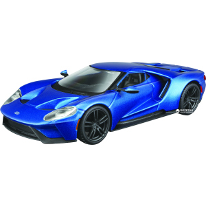 Автомодель Bburago (1:32) Ford GT (18-43043) блакитний краща модель в Черкасах