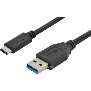 Кабель Digitus Assmann USB Type-C - USB 3.0 1 м (AK-300136-010-S) лучшая модель в Черкассах