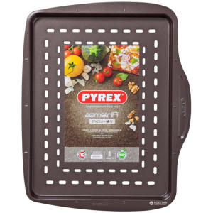 Форма прямоугольная для пиццы Pyrex Asimetria 37 х 28.5 см Прямоугольная Коричневая (AS37BZ0) в Черкассах