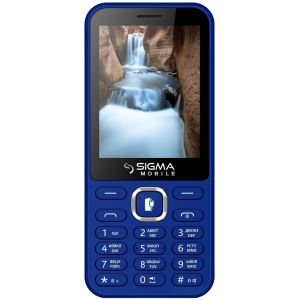 Мобильный телефон Sigma mobile X-Style 31 Power Blue надежный