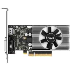 Palit PCI-Ex GeForce GT 1030 2GB DDR4 (64bit) (1151/2100) (DVI, HDMI) (NEC103000646-1082F) ТОП в Черкассах