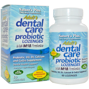 Пробіотик Natures Plus Adult`s Dental Care М'ята 60 таблеток (97467043831) краща модель в Черкасах