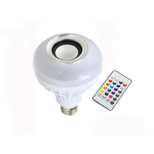 LED лампа Gbkof Smart з музикою Bluetooth Е27 + пульт (1003-247-00)