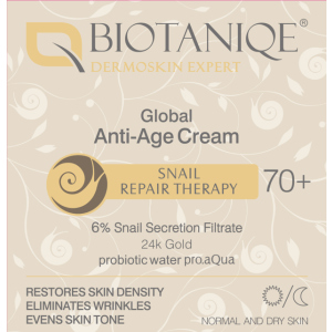 Крем проти зморшок Maurisse Snail Repair Therapy Global Anti-Age, що відновлює 70+ день/ніч 50 мл (5902853040385) в Черкасах