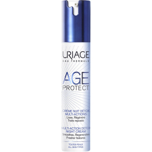 Ночной детокс-крем Uriage Age Protect Multi-Action Detox Night Cream Очищение+Коррекция морщин 40 мл (3661434006449) лучшая модель в Черкассах