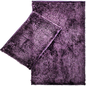 Набір килимків у ванну кімнату Izzihome Lilo 40x60, 60x100 см Purple (2200000545244)