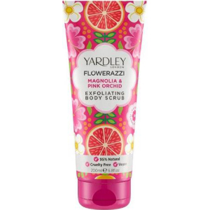 Скраб для тіла Yardley Flowerazzi Magnolia &amp; Pink Orchid Exfoliating Body Scrub 200 мл (5056179300675) в Черкасах