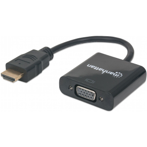 Переходник Manhattan HDMI M - VGA F (151467) в Черкассах