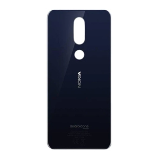 Задняя крышка для Nokia 7.1 Dual Sim TA-1085, синяя, Gloss Midnight Blue, Original ТОП в Черкассах